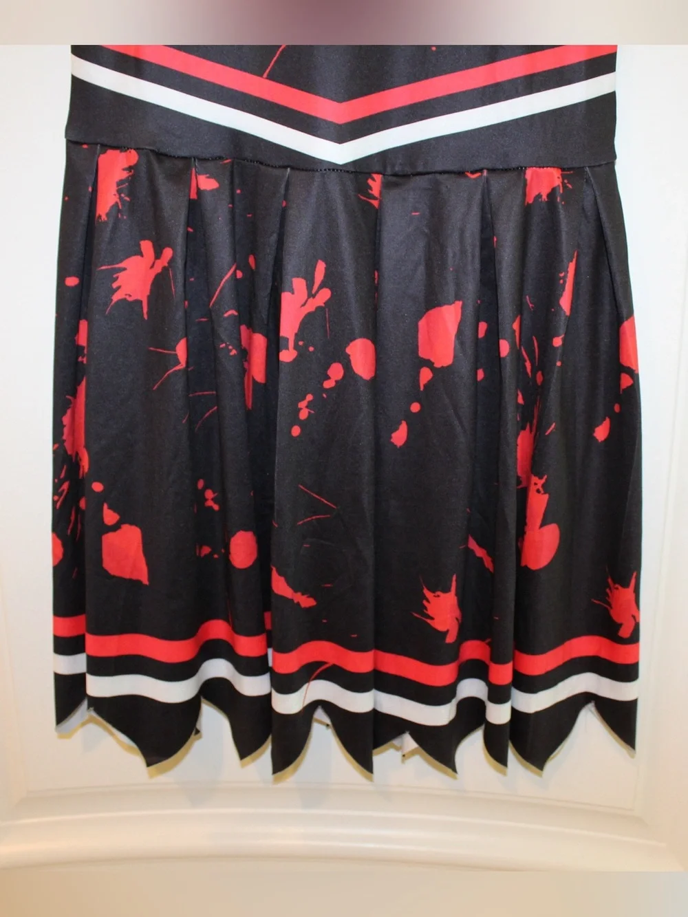 Zombie cheerleader costume (girls XL) (NWOT)